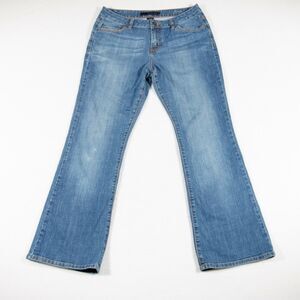 Calvin Klein Jeans Womens 10 - 30x31 Flare Med Blue Wash *READ